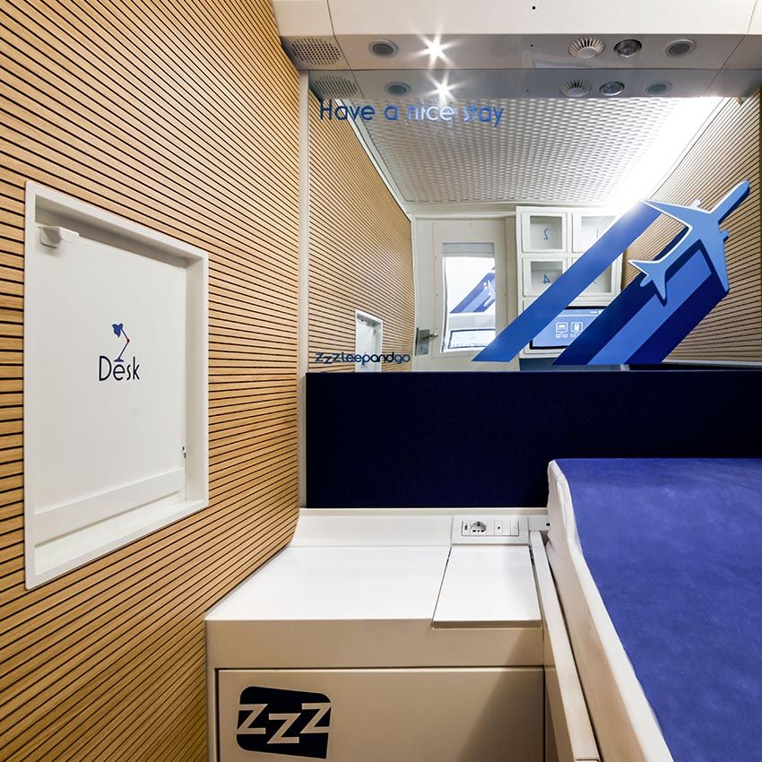 ZZZleepandGo cabins in Turin — photo 3